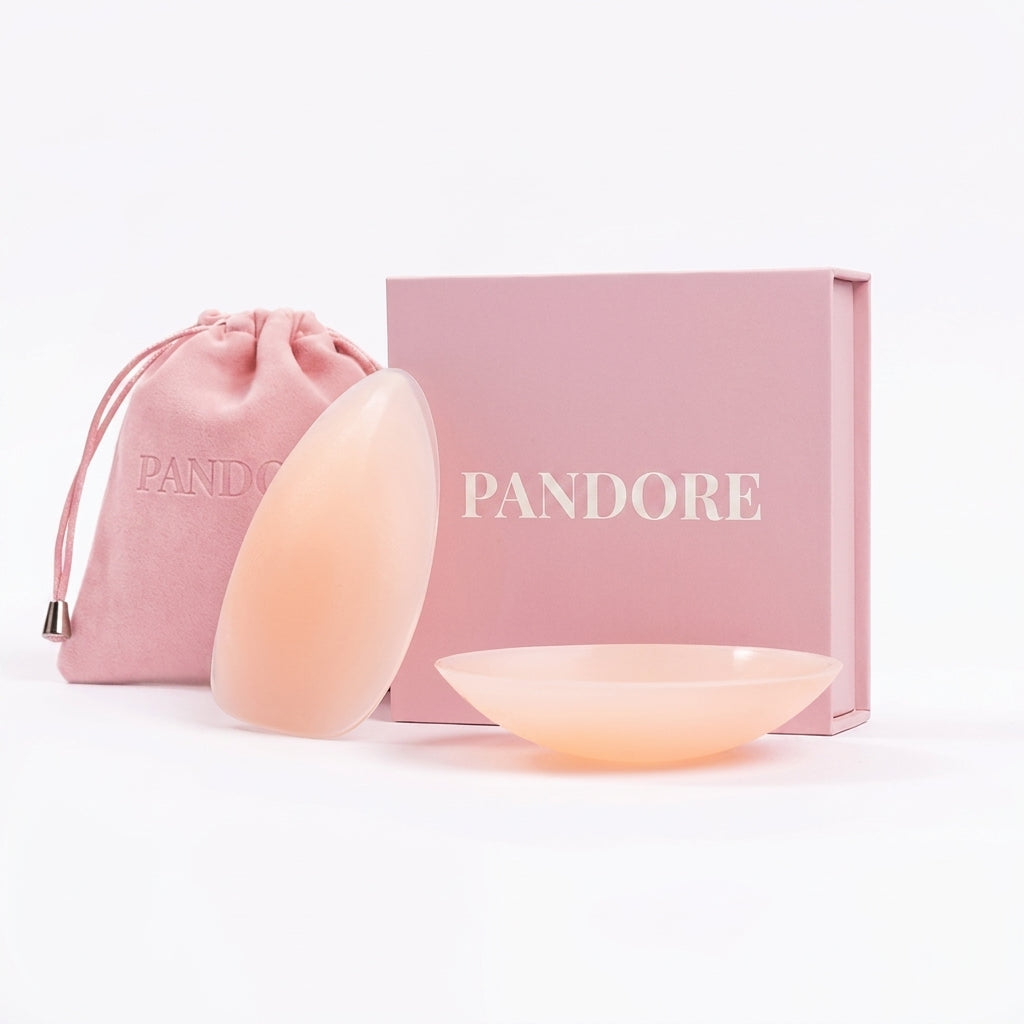 Cache-tétons triangulaires sans adhésif