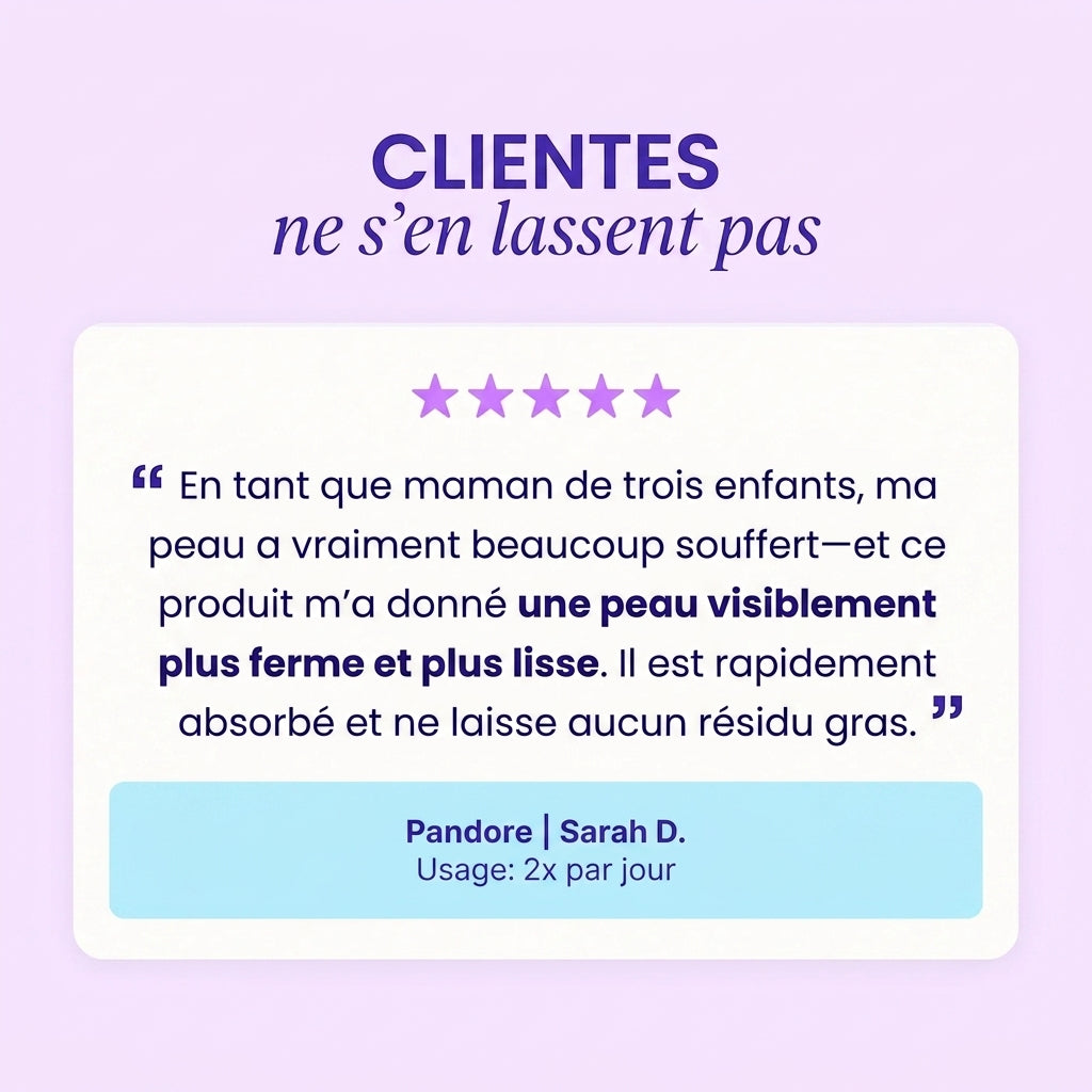 Crème raffermissante et lissante pour le ventre