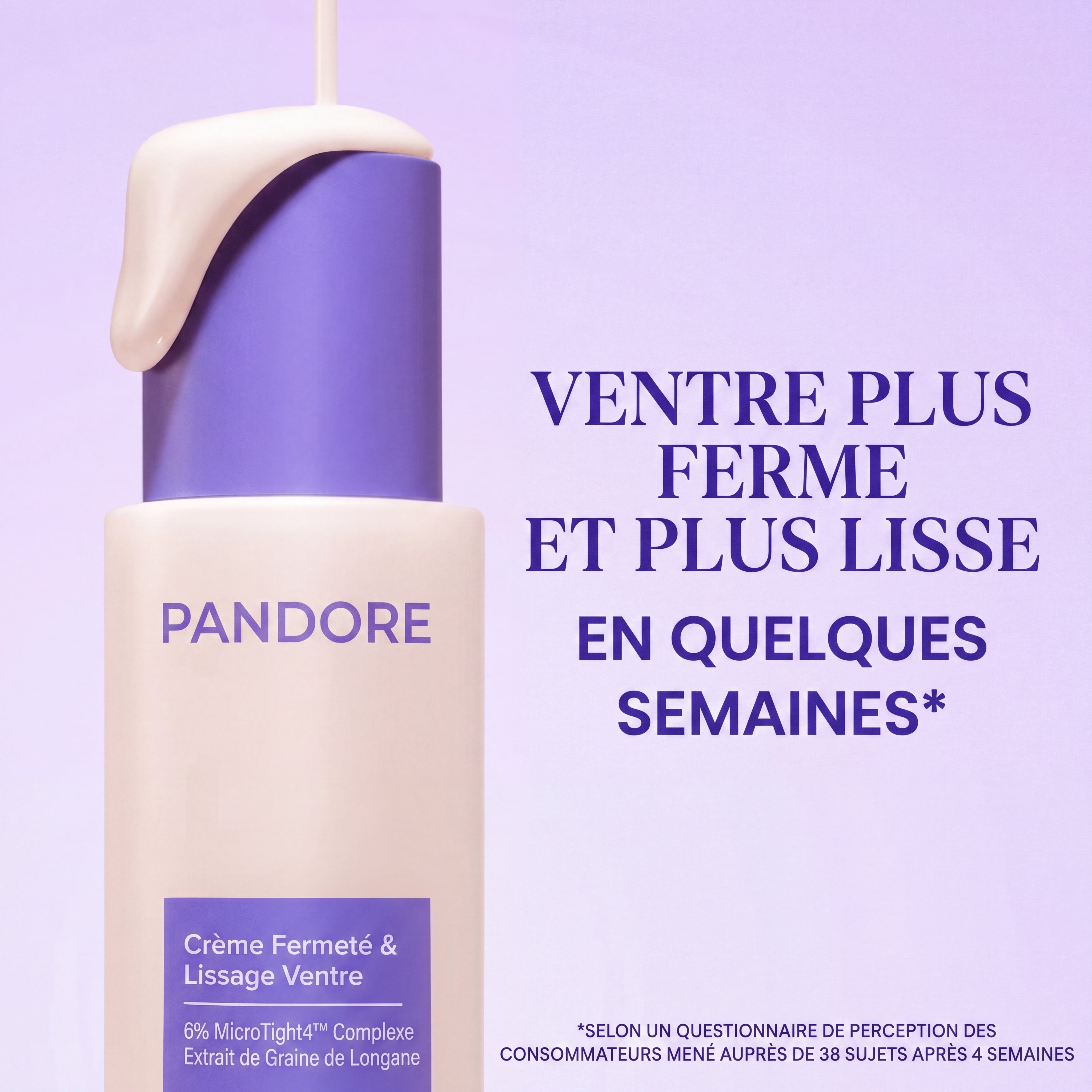 Crème raffermissante et lissante pour le ventre