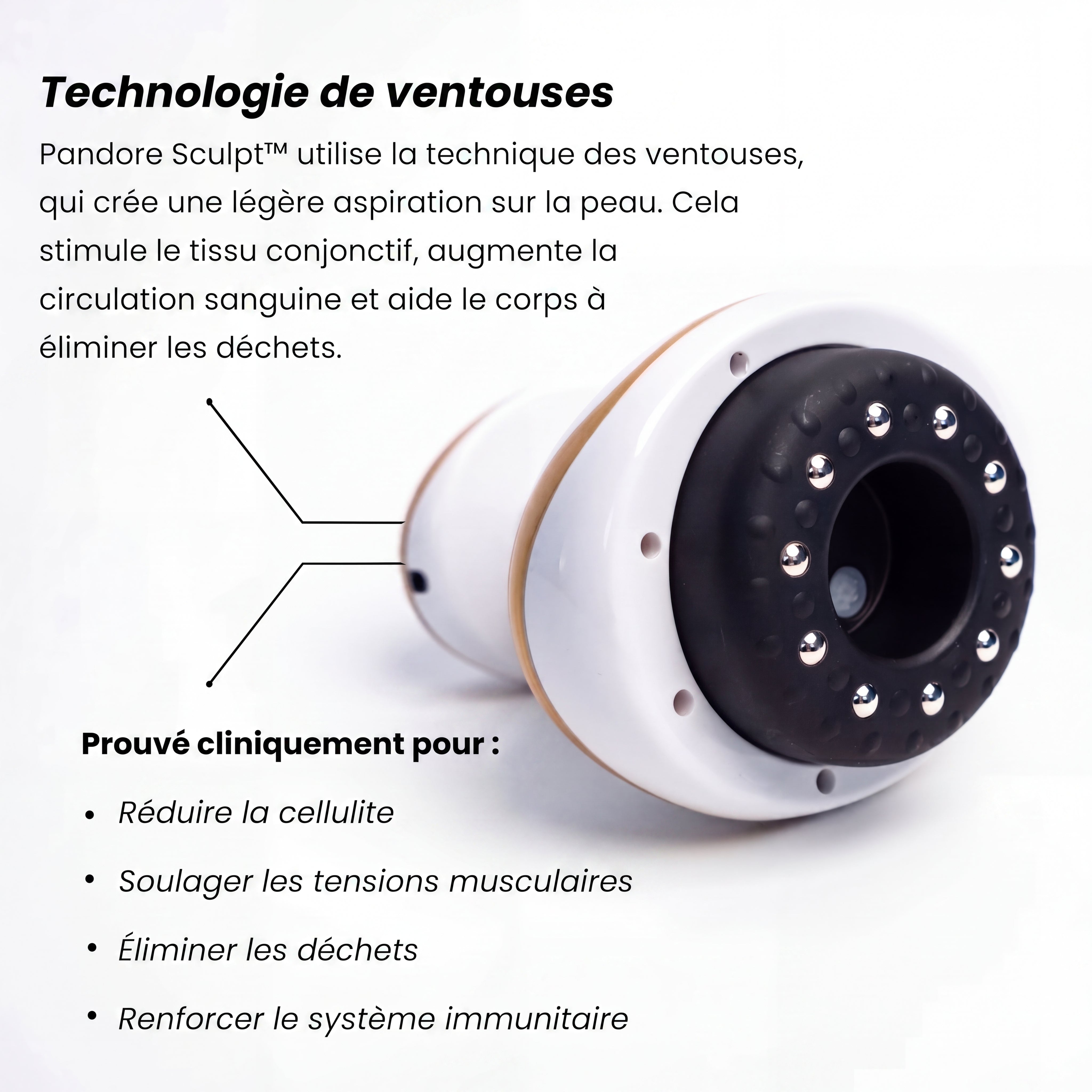 Pandore Sculpt™ | Soin anti-cellulite à domicile